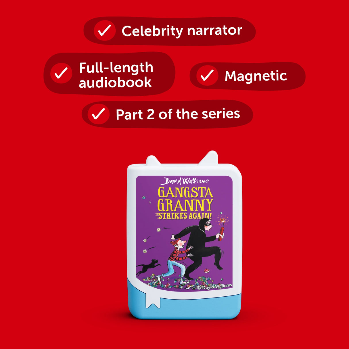 Pocket Tonie David Walliams Gangsta Granny Strikes Again Audiobook Pocket - Little Whispers