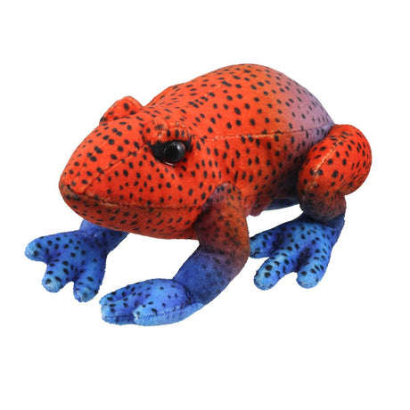 PRE - ORDER: Little Creatures – Red Frog Finger Puppet - Little Whispers