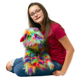 Puppet Company Large Rainbow Monster - Little Whispers