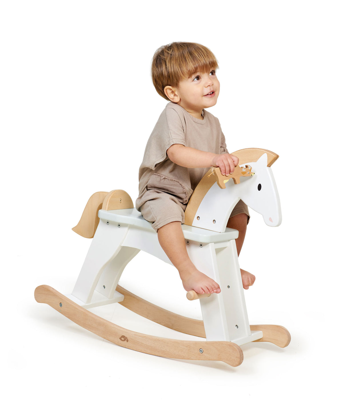 Wooden Lucky Rocking Horse