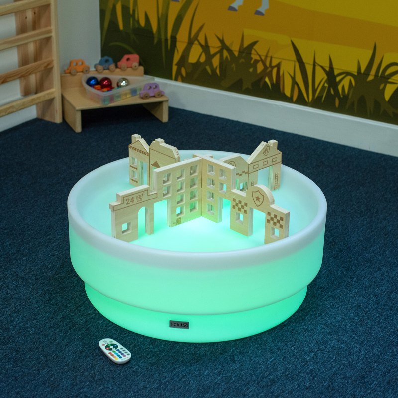 Discovery Glow Low Table + Town Discovery Dividers Set (Direct Shipping)