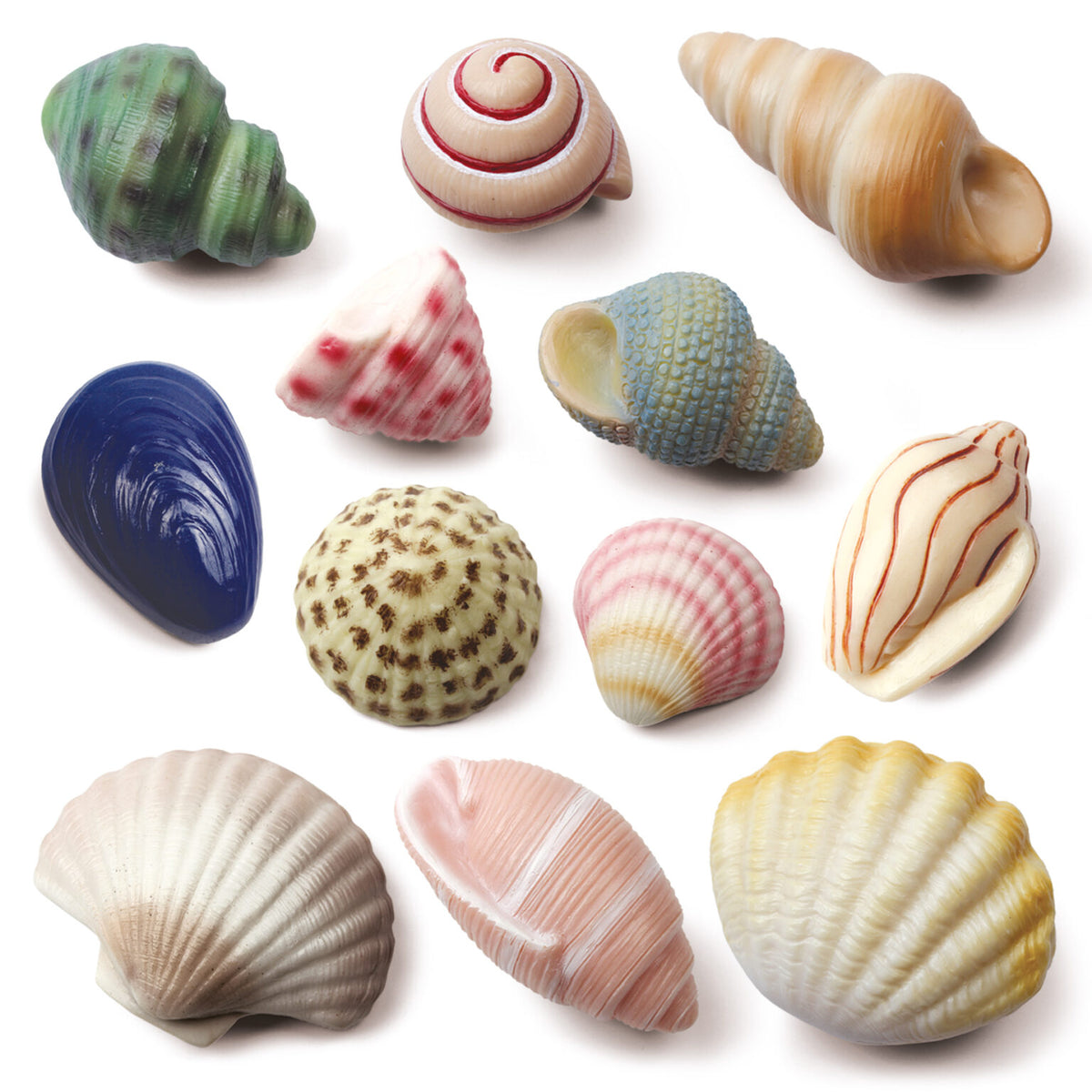 Yellow Door SeaShells Sensory Play Stones