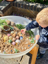 Yellow Door SeaShells Sensory Play Stones