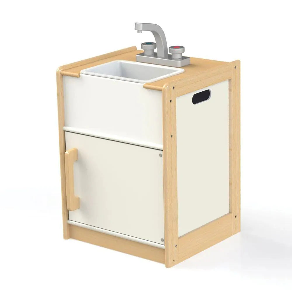 White Play Kitchen Bundle - 5 Piece Set