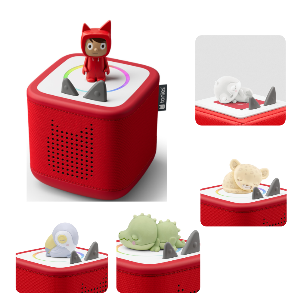 Toniebox 2 Sleepy Friends Bundle with 4 Character Tonies