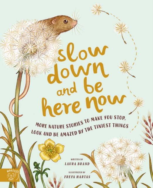Slow Down and be here Now Nature Book - Little Whispers