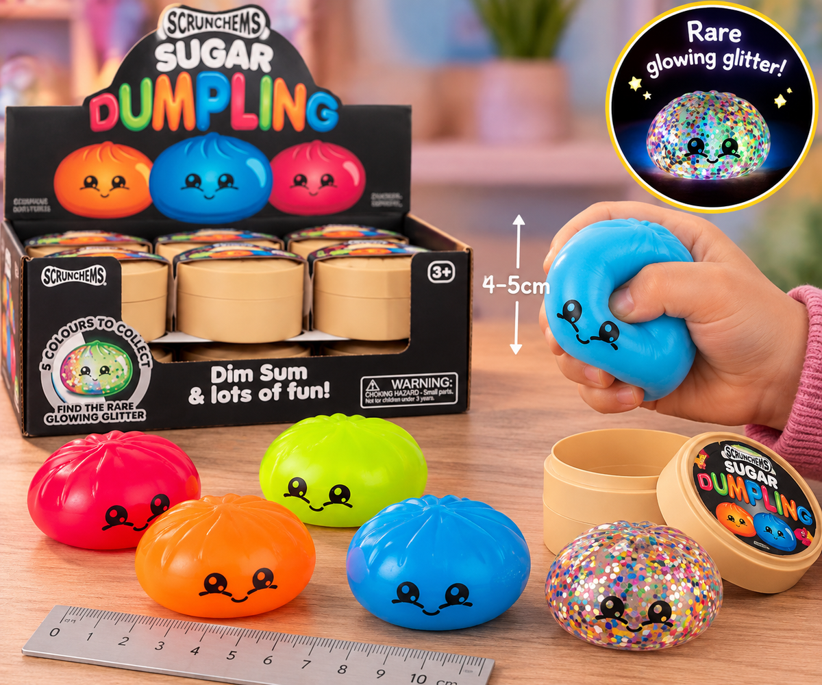 Scrunchems Sugar Dumplings Squishy Sensory Toy