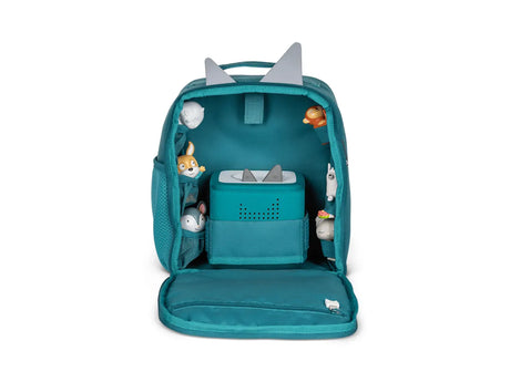 Tonies Adventure Backpack - Teal Inside of Bag