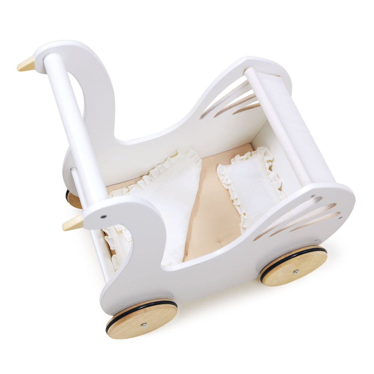 Tenderleaf Toys Sweet Swan Pram (Direct Shipping) - Little Whispers