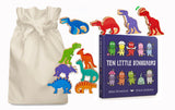 Ten Little Dinosaurs Story Sack with Lanka Kade