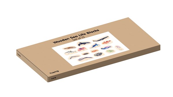 TickiT Sea Life Blocks (15) - Little Whispers