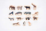 TickiT Wooden Wild Animals (15) - Little Whispers