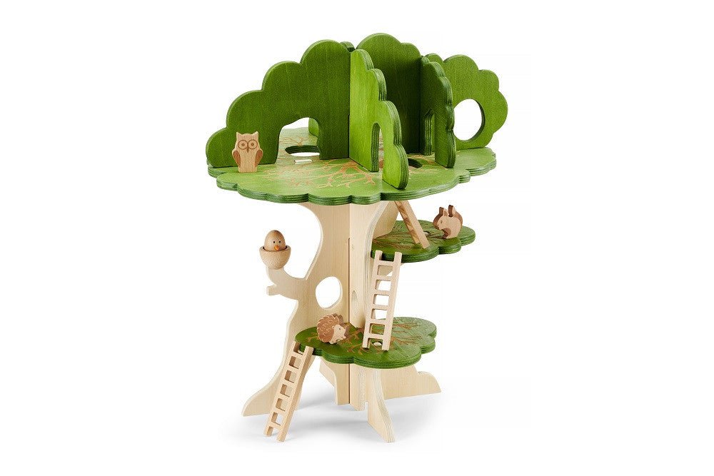 TickiT Woodland Trail Wooden Treehouse - Little Whispers