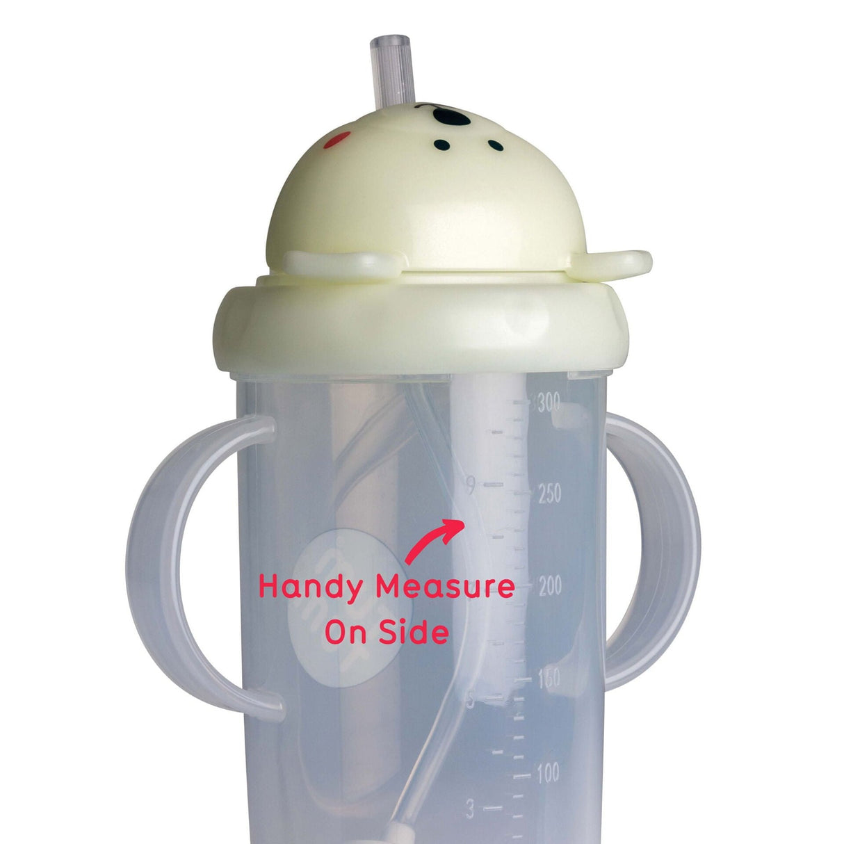 Tum Tum Tippy Up Cup Pete Polar Bear Glow in the Dark (Large 300ml) Pre - Order in approx 29 June - Little Whispers