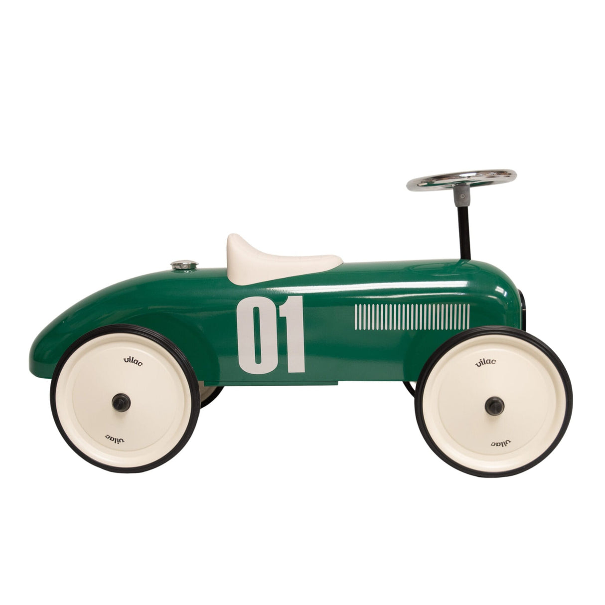 Vilac Classic Metal Racing Car Ride On (Direct Shipping UK)