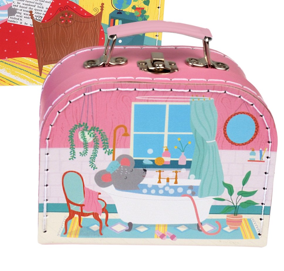 Wilberry Mice in a Mouse Suitcase - Little Whispers