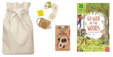 Wild in the Woods Story Sack with Bug Spotter Kit and Magnifying Glass