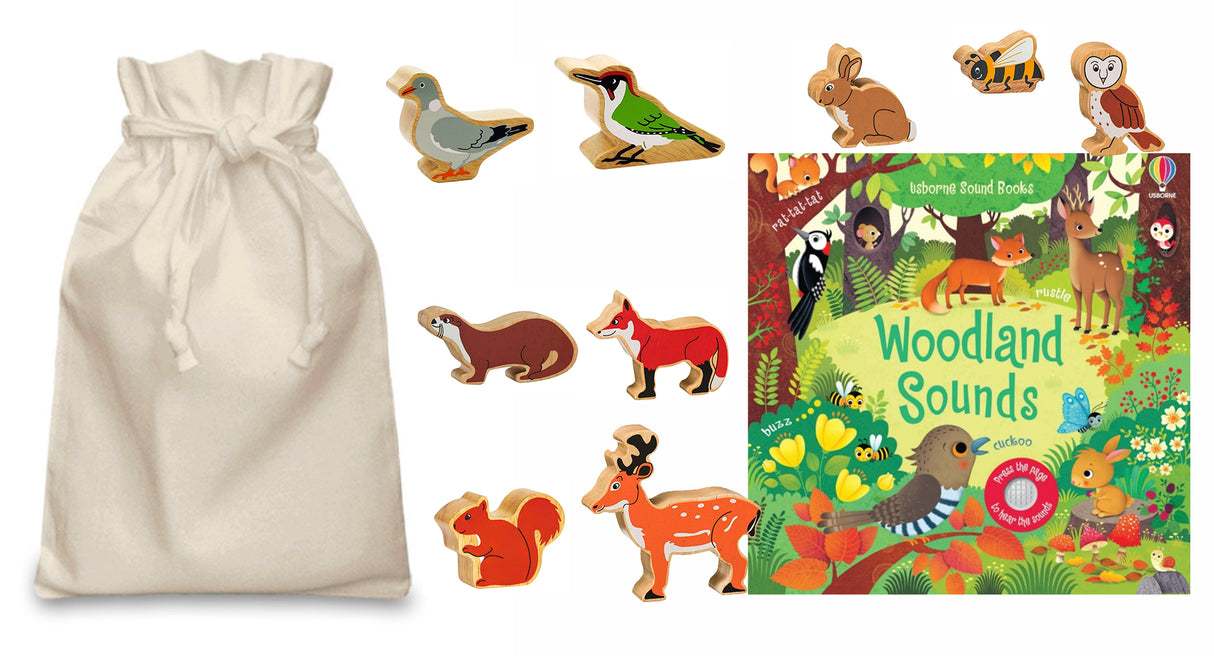 Woodland Sounds Story Sack with Lanka Kade