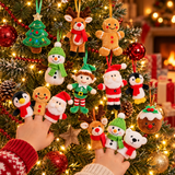 Twas the Night Before Christmas Story Sack with NEW Finger Puppets