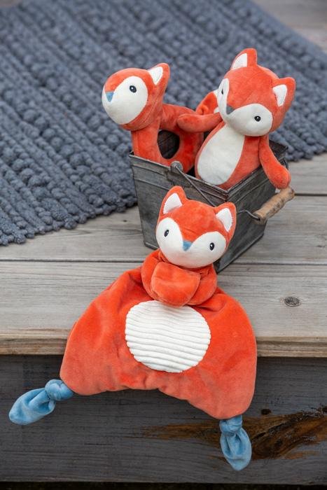 Mary Meyer Leika Little Fox Rattle - Little Whispers
