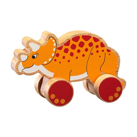Lanka Kade Triceratops Push Along - Little Whispers