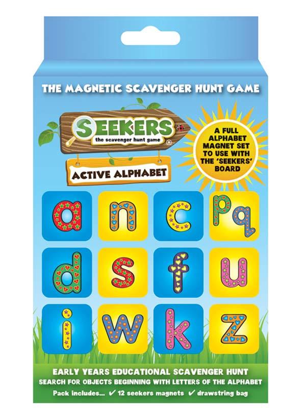 Active Alphabet Scavenger Hunt Game - Little Whispers