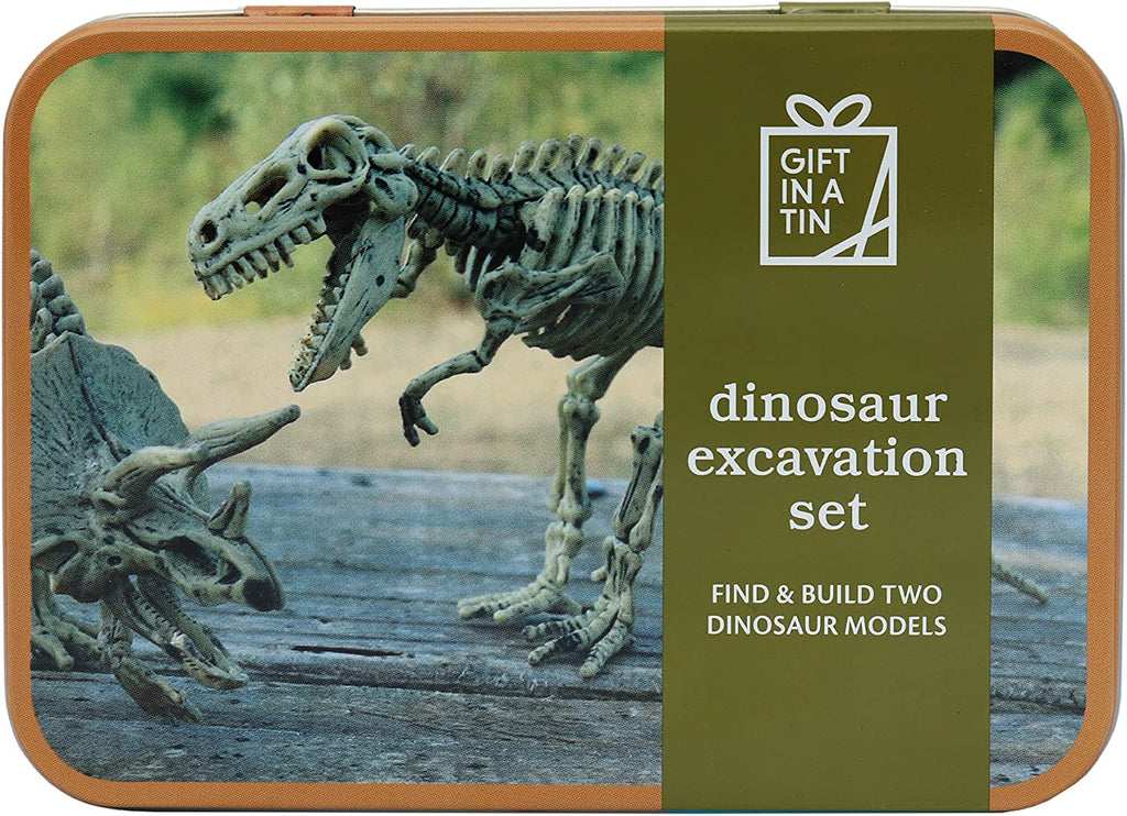 Apples To Pears Gift In A Tin Dinosaur Excavation Kit - Little Whispers