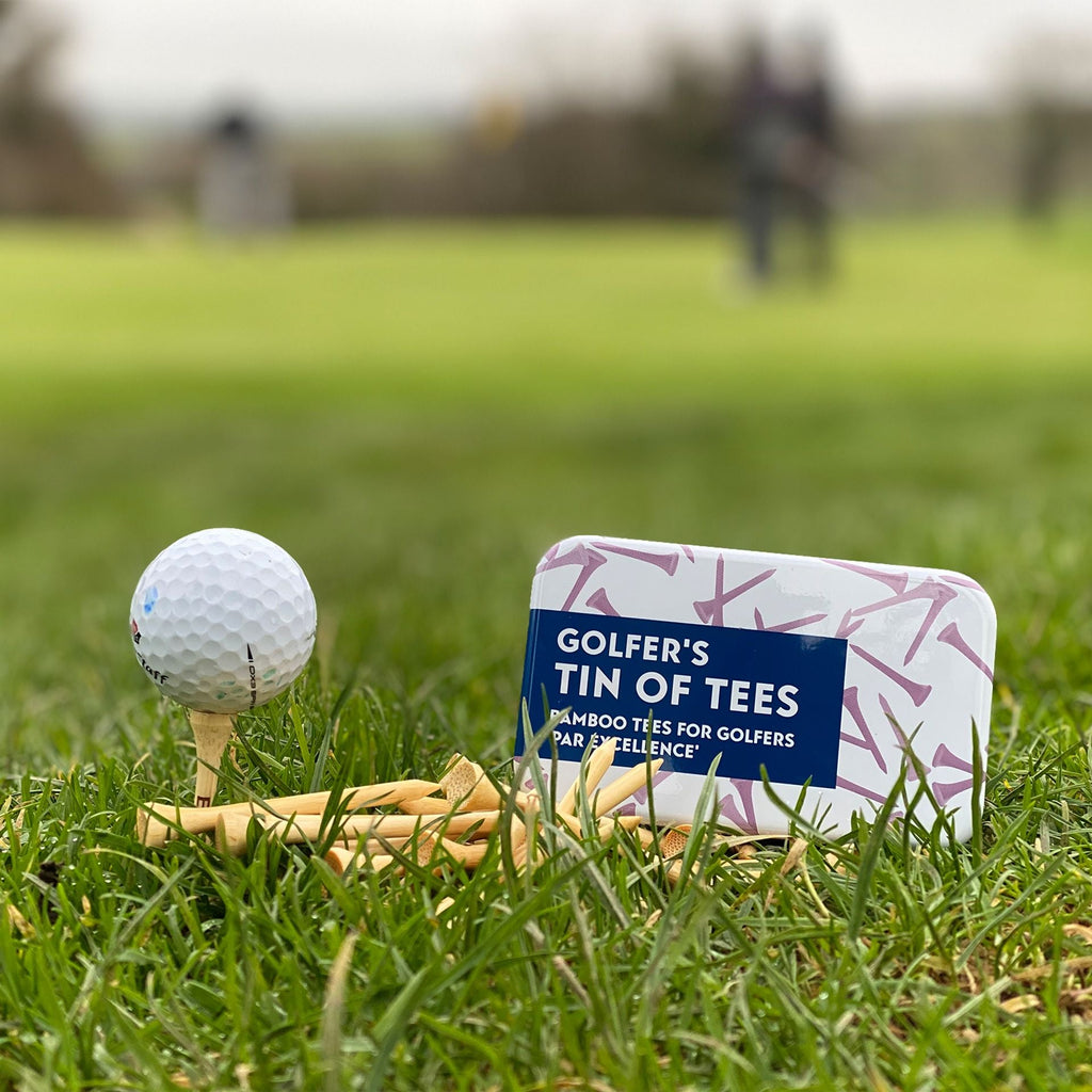 Apples To Pears Gift In A Tin Golfers Tees - Little Whispers