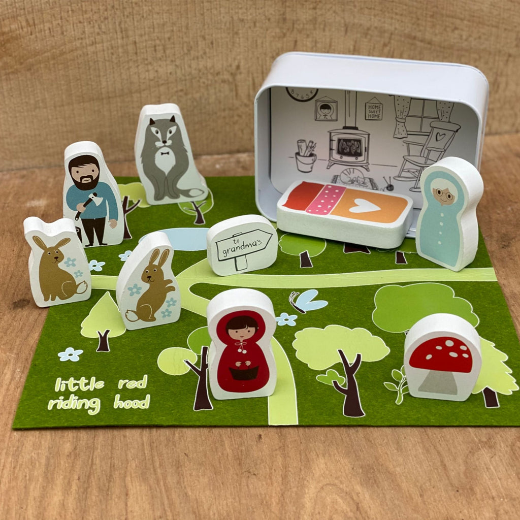 Apples To Pears Gift In A Tin Little Red Riding Hood - Little Whispers