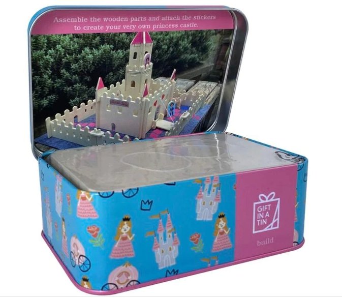 Apples To Pears Gift In A Tin Magical Princess Castle - Little Whispers
