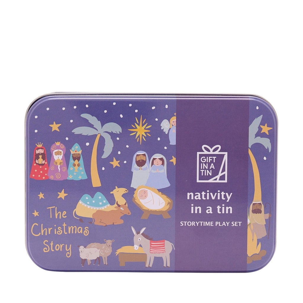 Apples To Pears Gift In A Tin Nativity - Little Whispers