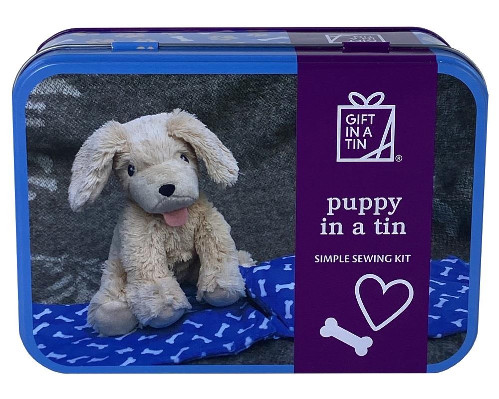 Apples To Pears Gift In A Tin Puppy - Little Whispers