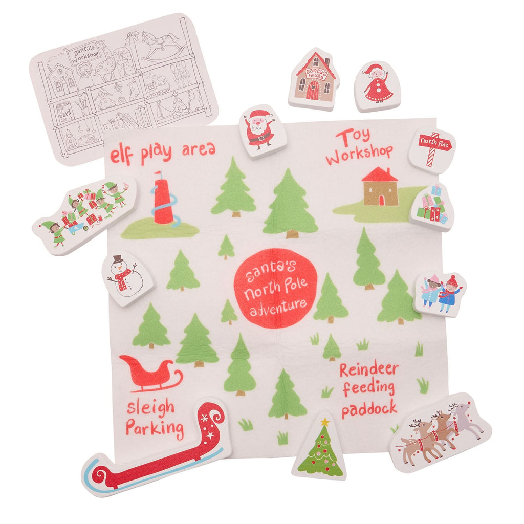 Apples To Pears Gift In A Tin Santa's Adventure - Little Whispers