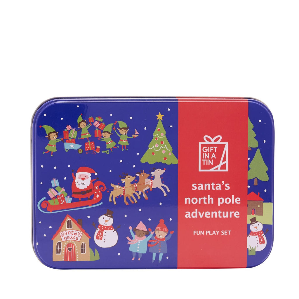 Apples To Pears Gift In A Tin Santa's Adventure - Little Whispers