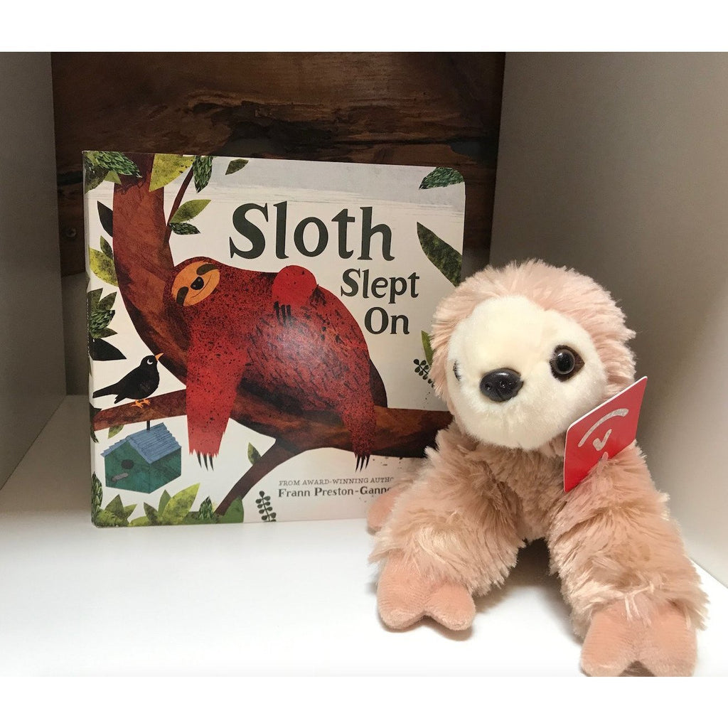 Aurora Sloth Soft Toy 8" - Little Whispers