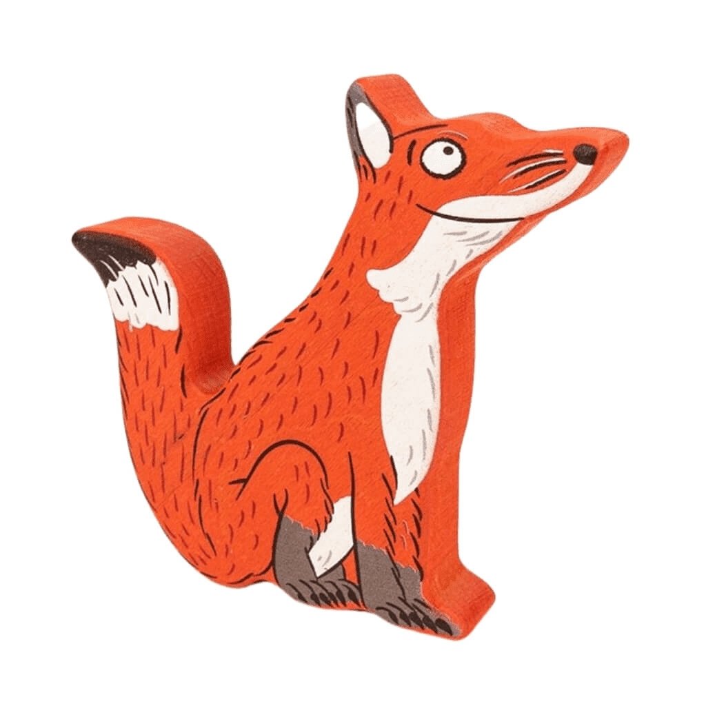 Bajo Wooden Figure - Fox - Little Whispers