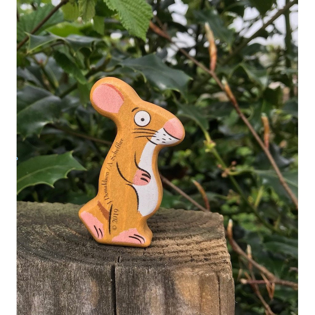 Bajo Wooden Figure - Small Mouse - Little Whispers