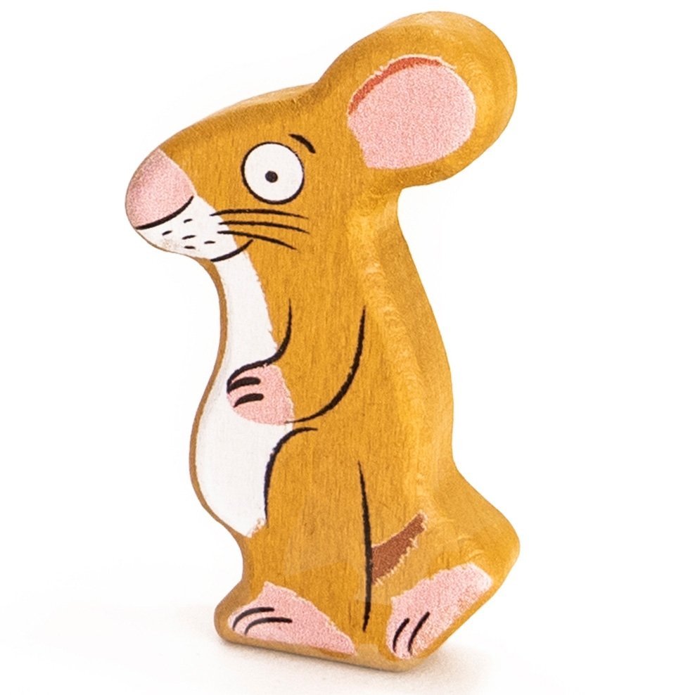 Bajo Wooden Figure - Small Mouse - Little Whispers