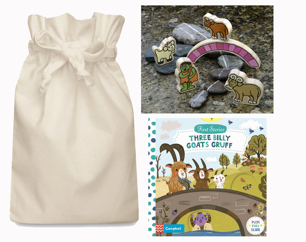 Billy Goats Gruff Story Sack
