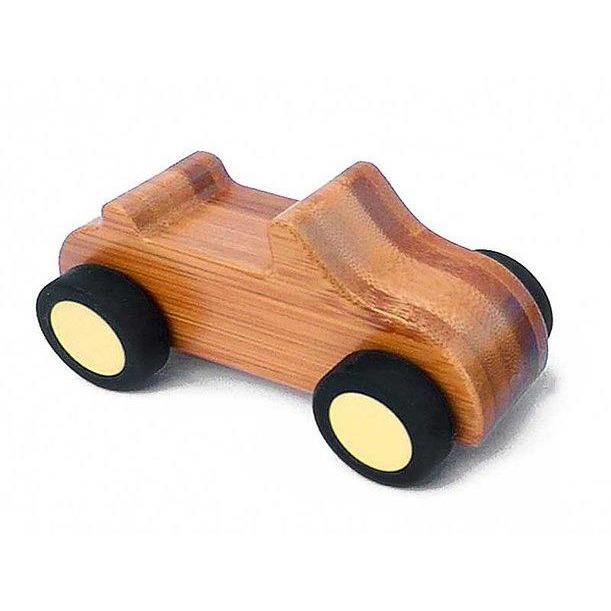 Block Play Early Years Bamboo Vehicles Set of 4 - Little Whispers