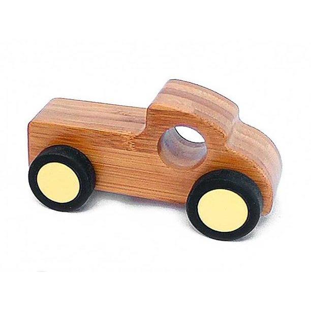 Block Play Early Years Bamboo Vehicles Set of 4 - Little Whispers