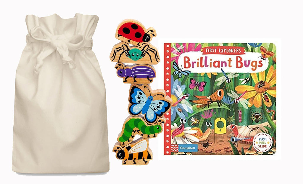 Brilliant Bugs Story Sack with LK Bugs - Little Whispers