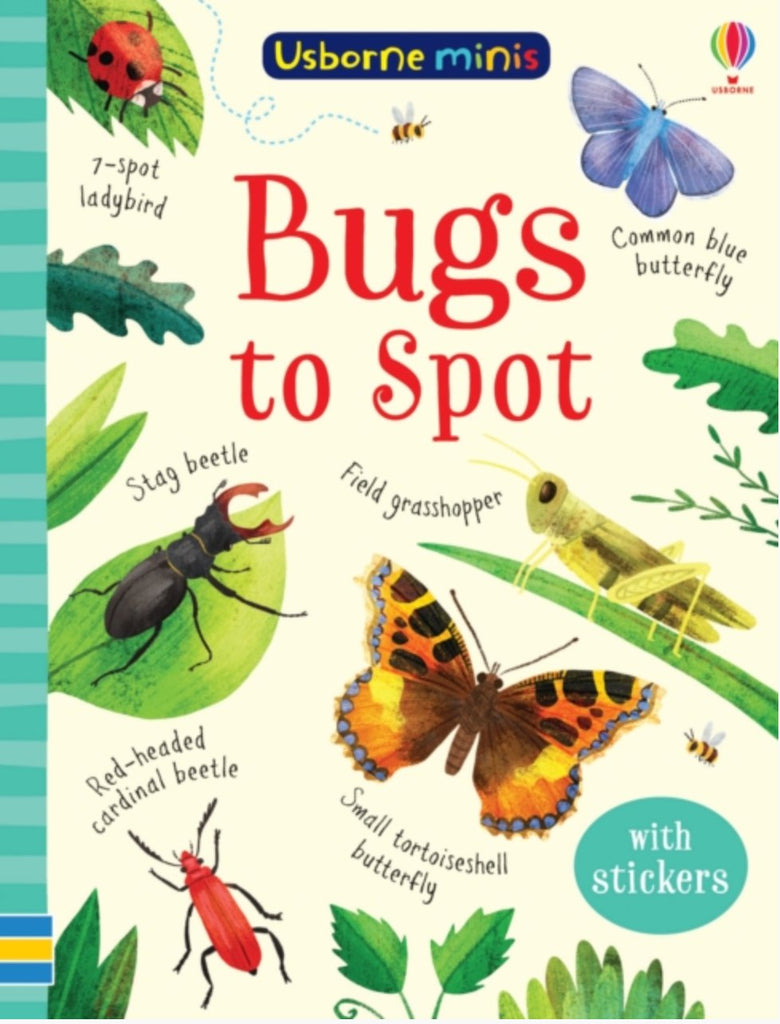 Bugs to Spot Paperback Book - Little Whispers