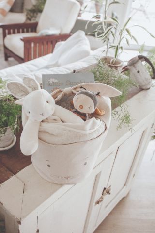 Bunnies by the Bay Bunny Gift Basket - Little Whispers