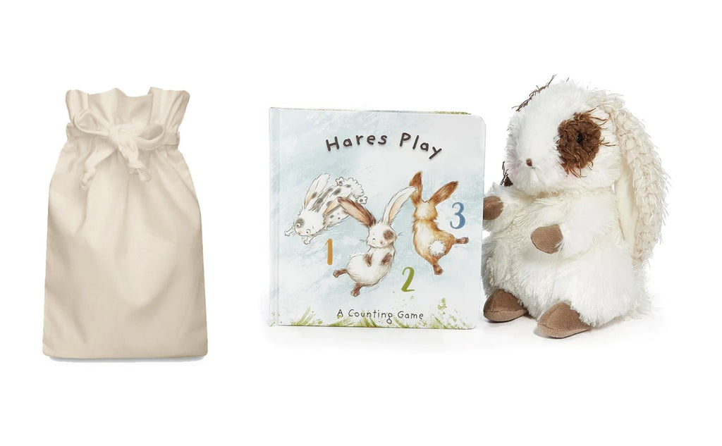 Bunnies by the Bay Herby Hare Book and Soft Toy Bundle - Little Whispers