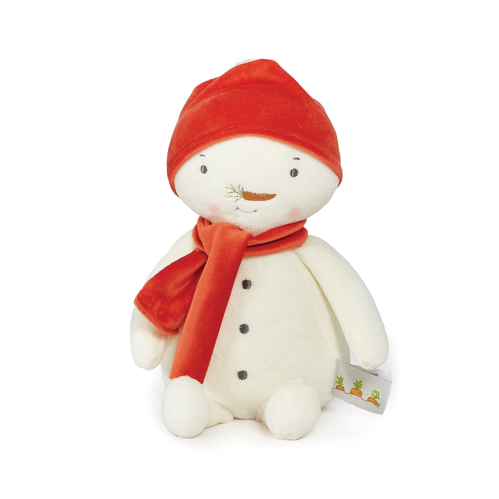 Bunnies by the Bay Snowman Soft Toy with Hat and Scarf - Little Whispers