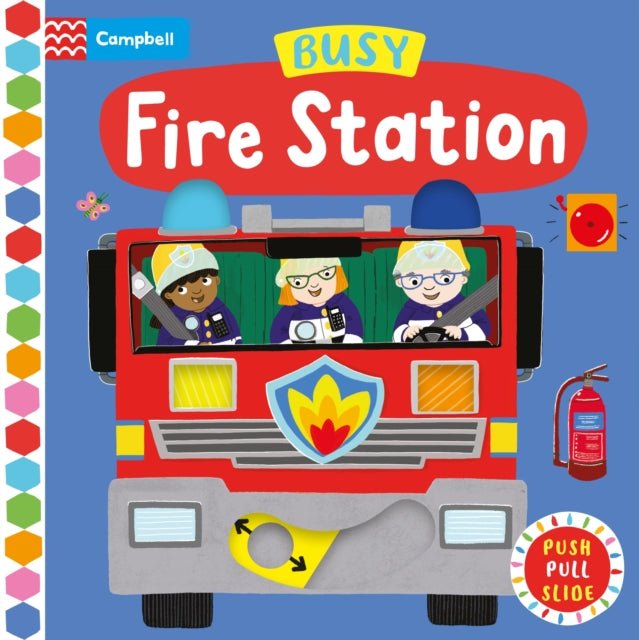Busy Fire Station Board Book - Little Whispers