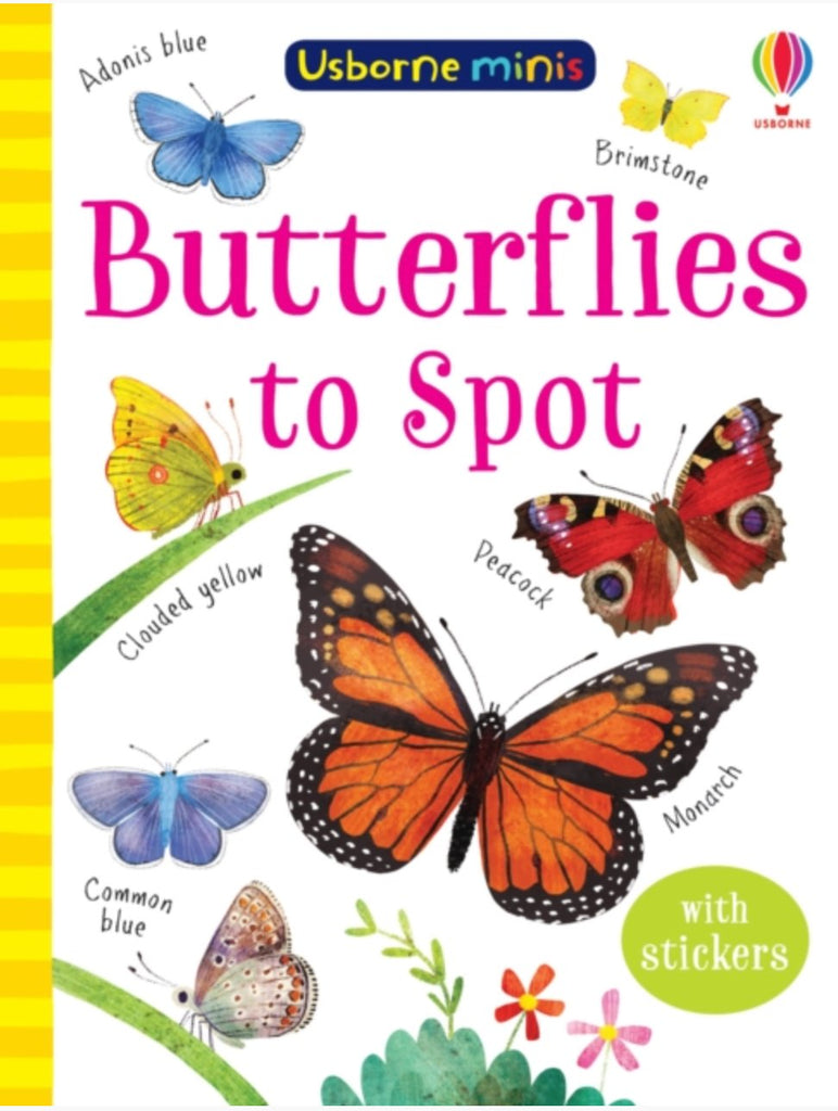 Butterflies to Spot Paperback Book - Little Whispers