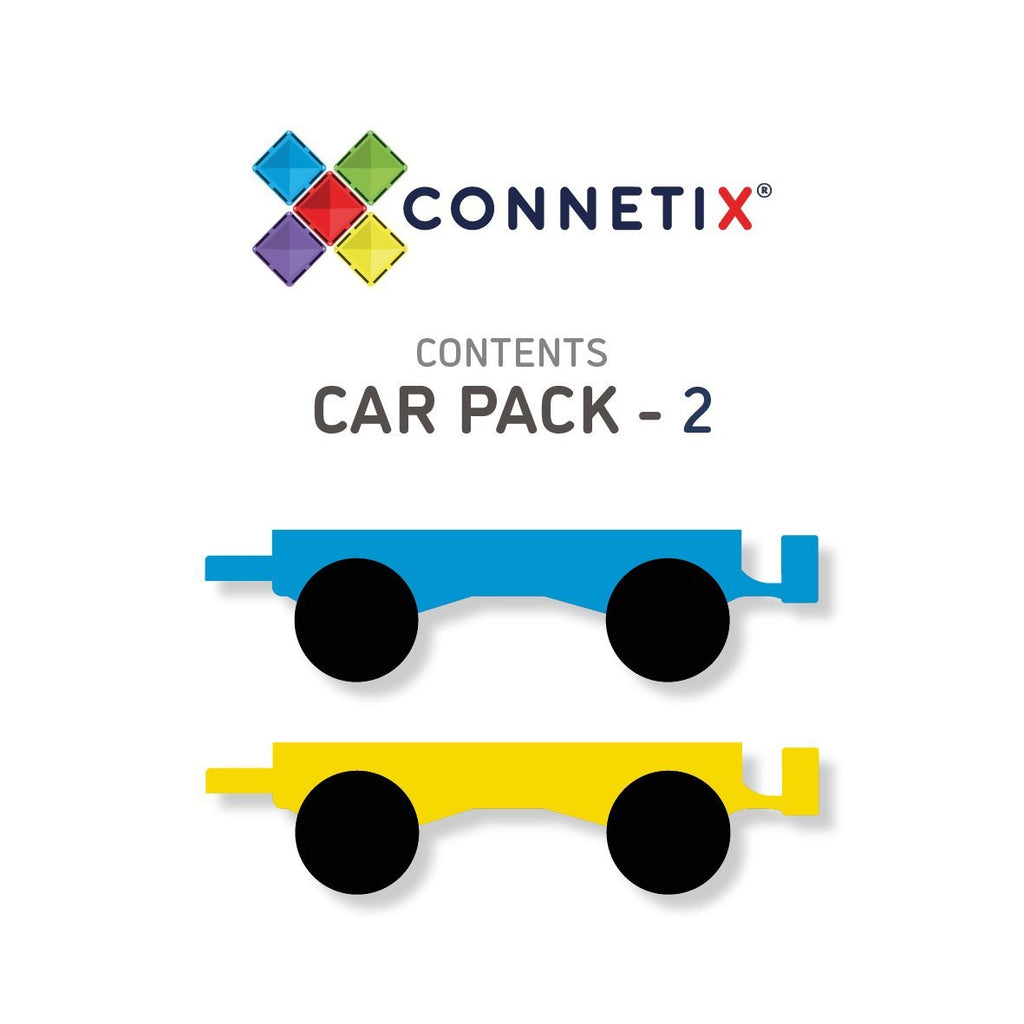 Connetix 2 Piece Car Pack - Little Whispers