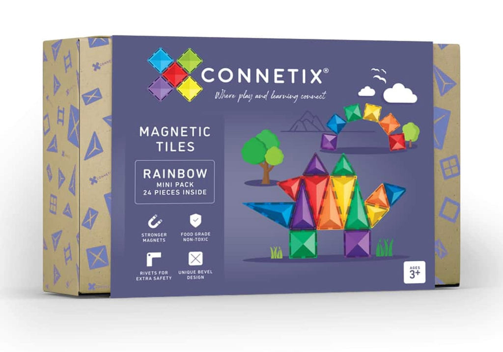 Connetix Rainbow Mini Pack 24 pc - Little Whispers